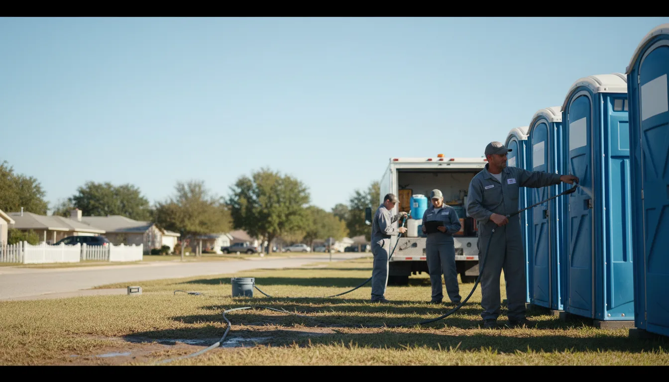 Long-Term Portable Toilet Rental in Batchelor, LA near me